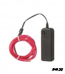 Нить светодиодная (D2.3мм, L-2м, 60LED) 3V (цв. красный)