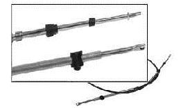 Трос газа/реверса длиной Platinum+ 17 футов (5,1 м.).