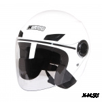 Шлем открытый INFLAME PATRIOT моно, белый