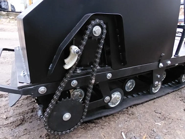 Мотобуксировщик AhtaR Зима 9 л/с с вариатором