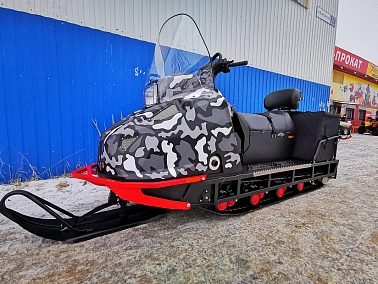 Снегоход STELS Мороз 600XL CVTech CAMO BLACK  2023