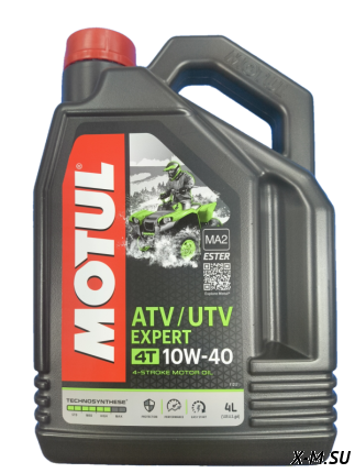 Масло моторное Motul 10w40 п/син. 4Т ATV-UTV Expert 4л