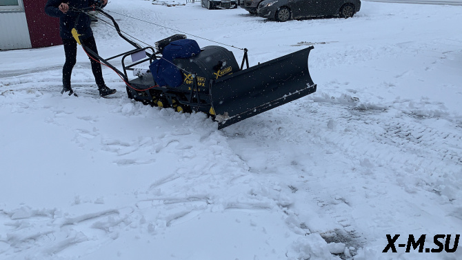 Отвал снегоуборочный МОТОБУКСИРОВЩИКА (универсальный на все мотособаки)