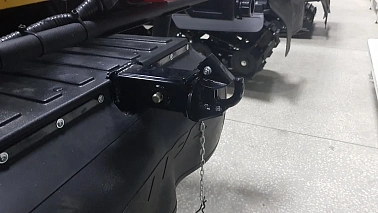 Система быстрого съёма лебедки для снегохода