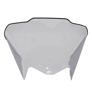 Стекло ветровое для снегохода BRP Tundra LT-550F, LT V-800 (2008-2009 МГ)(45см,3мм,МПК)