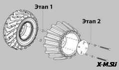РАСШИРИТЕЛИ КОЛЕС GKA Sand Mud Snow Wheelz (песок грязь снег) КОМПЛЕКТ НА 4 КОЛЕСА