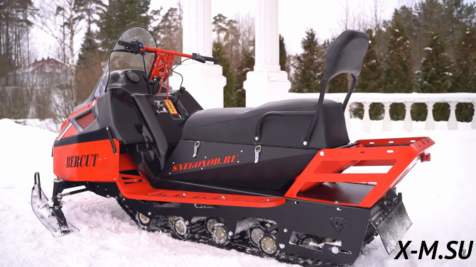 Миниснегоход Бурлак Беркут 27 л.с.