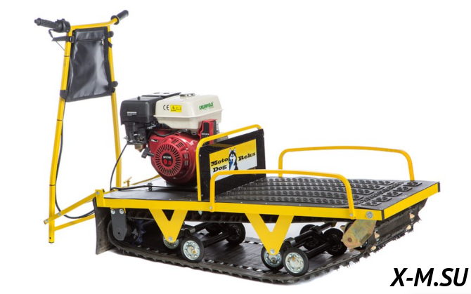 Мотобуксировщик Lebedev Motors РЕКС RA507