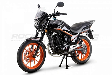 Мотоцикл дорожный ROCKOT SPECTRUM 150 (черный глянцевый, ЭПТС)