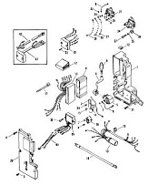 Электрические компоненты (50/60) 2-Х ТАКТНОГО ПЛМ MERCURY 55 Серийный номер от 0D000750 до 0G290584