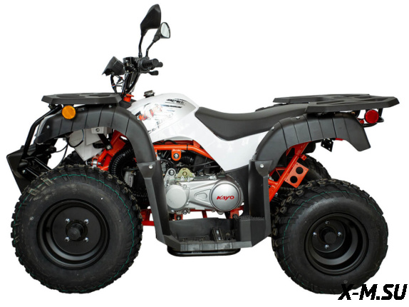 Квадрицикл KAYO AU150 CVT (белый пластик 2024 г.) (ПТС)