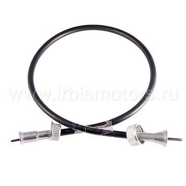 Трос спидометра (квадрат, гайка) (L=680мм), короткий (659110400); Буран
